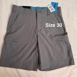 Birdie Bound Men's & Big Men's Cargo Golf Shorts, 9" Inseam,Size 30